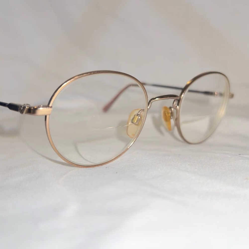 Giorgio Armani Vintage rose gold Glasses